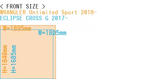 #WRANGLER Unlimited Sport 2018- + ECLIPSE CROSS G 2017-
